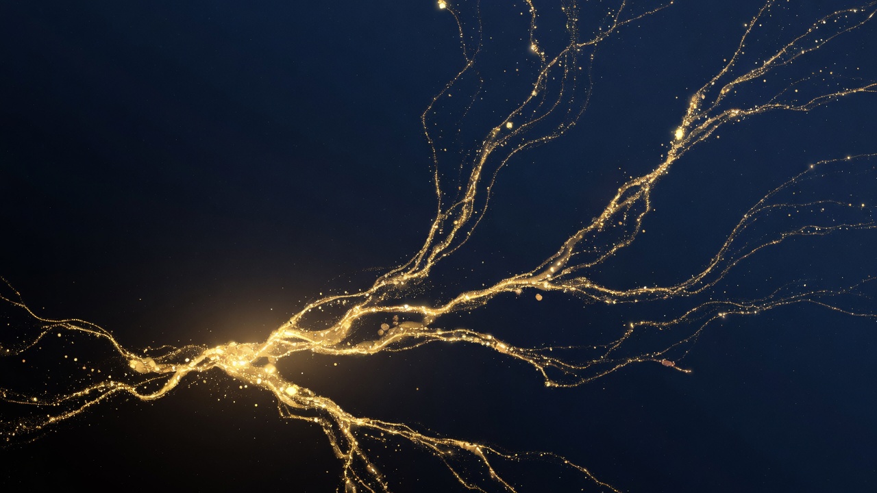 Golden pathways of wealth transformation emerging from darkness